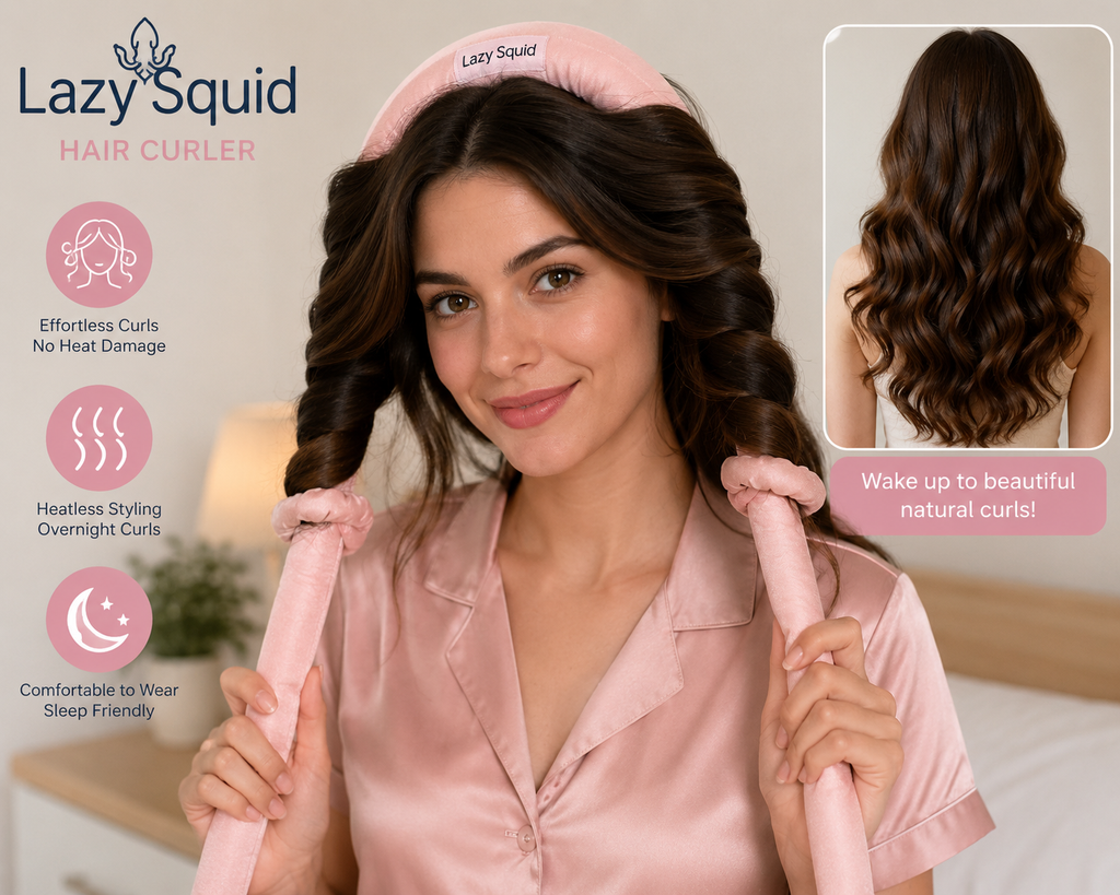 Lazy Squid Hair Curler