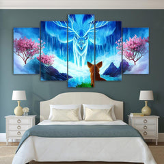 Magic Deer - Multi-Wall Canvas Decor Art