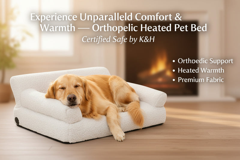 Heated Pet Bed Orthopedic Furniture