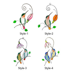 Metal Bird Wall Hanging Sculptures for Home & Garden Art