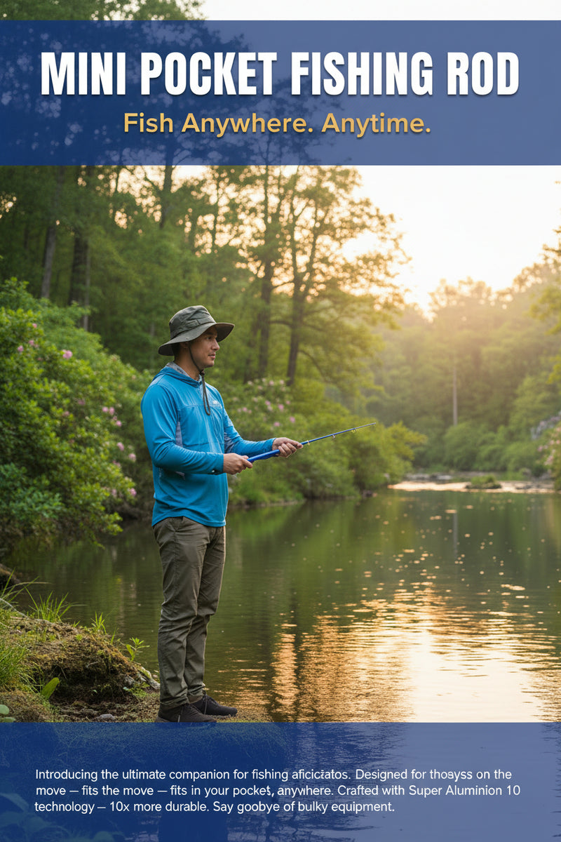 Portable Fishing Rod