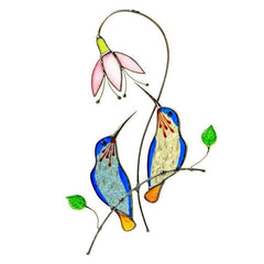 Metal Bird Wall Hanging Sculptures for Home & Garden Art