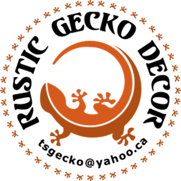 Rustic Gecko Decor
